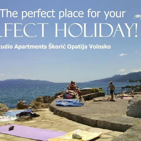 Skoric Volosko アパート オパティヤ