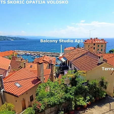Skoric Volosko Апартаменты